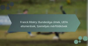 Franck Ribéry: Bundesliga címek, UEFA elismerések, Személyes mérföldkövek